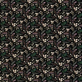 Modal French Terry - Frida Flowers (Meterware ab 0.5m)