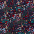 French Terry - In the woods - Waldtiere (Meterware ab 0.5m)