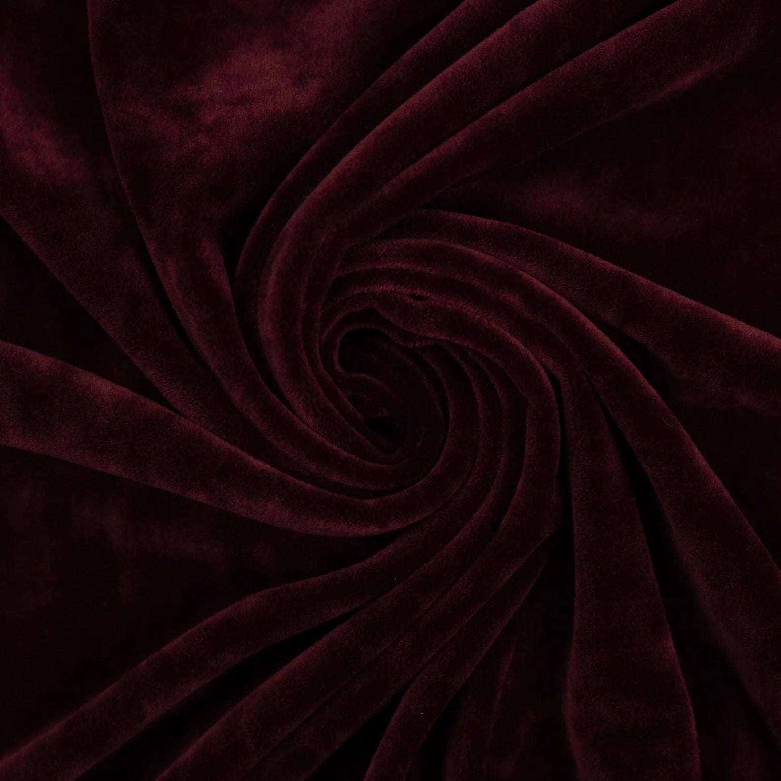 Nicky Samt - Kelz - Rot (Meterware ab 0.50m)
