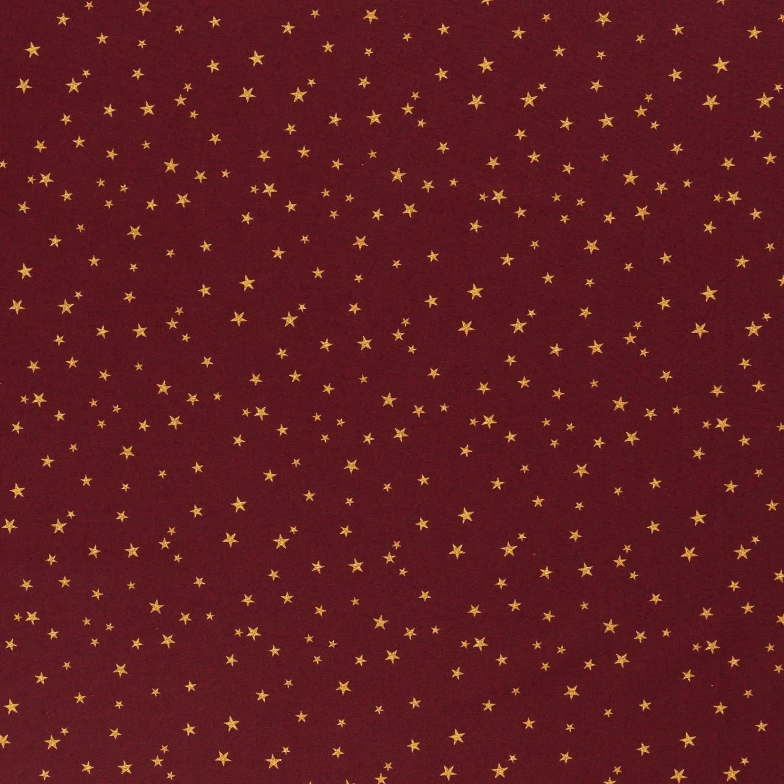 Baumwolle Webware - Sterne bordeaux - Weihnachten (Meterware ab 0.50m)