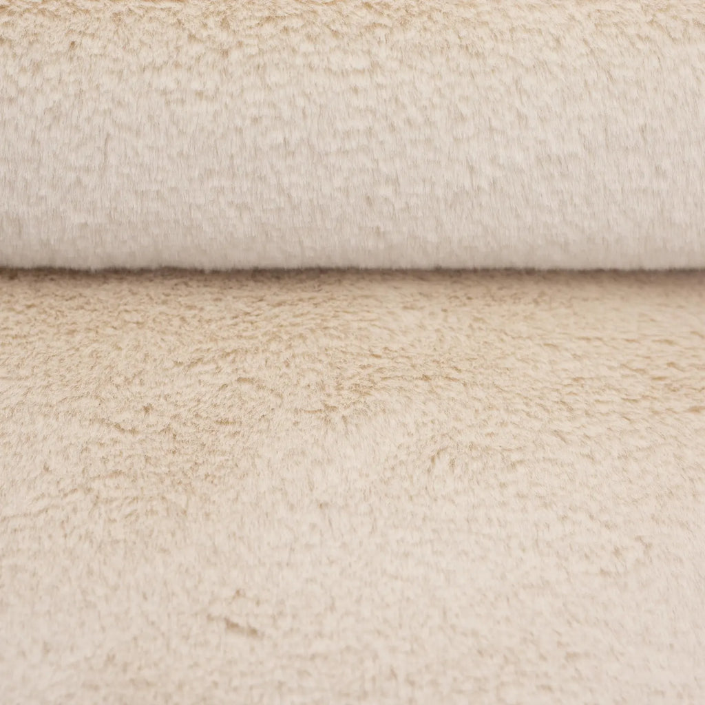 Kunstpelz Kunstfell Helena - Beige (Meterware ab 0.50m)