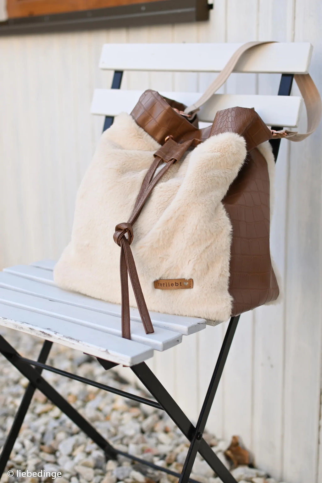 Kunstpelz Kunstfell Helena - Beige (Meterware ab 0.50m)