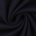 Sweat Stoff - Uni - Dunkelblau (Meterware ab 0.50m)
