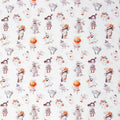 Baumwolle Webware - Halloween - Mumie (Meterware ab 0.50m)