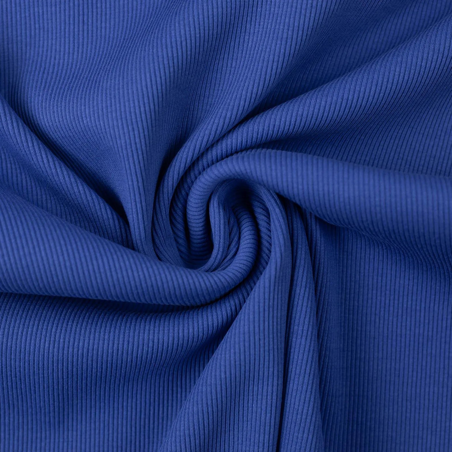 Tessa Rippbündchen - Royalblau (Meterware ab 0.50m)