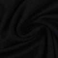 Sweat Stoff - Uni - Schwarz (Meterware ab 0.50m)