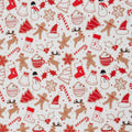 Sweat Stoff - Holly - Christmas - Weihnachten (Meterware ab 0.50m)