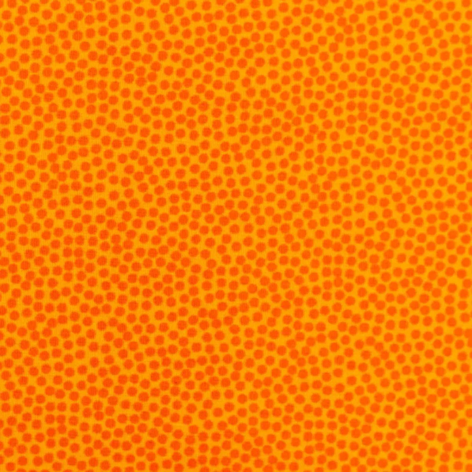 Baumwolle Webware - Dotty - Punkte - Orange 423 (Meterware ab 0.50m)