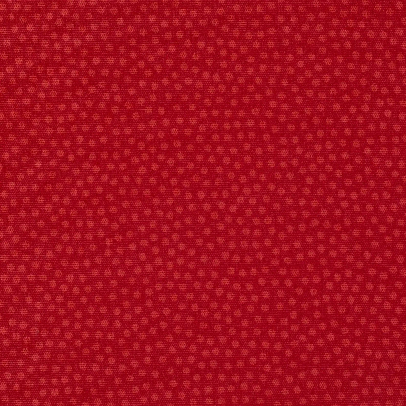 Baumwolle Webware - Dotty - Punkte - Rot 638 (Meterware ab 0.50m)
