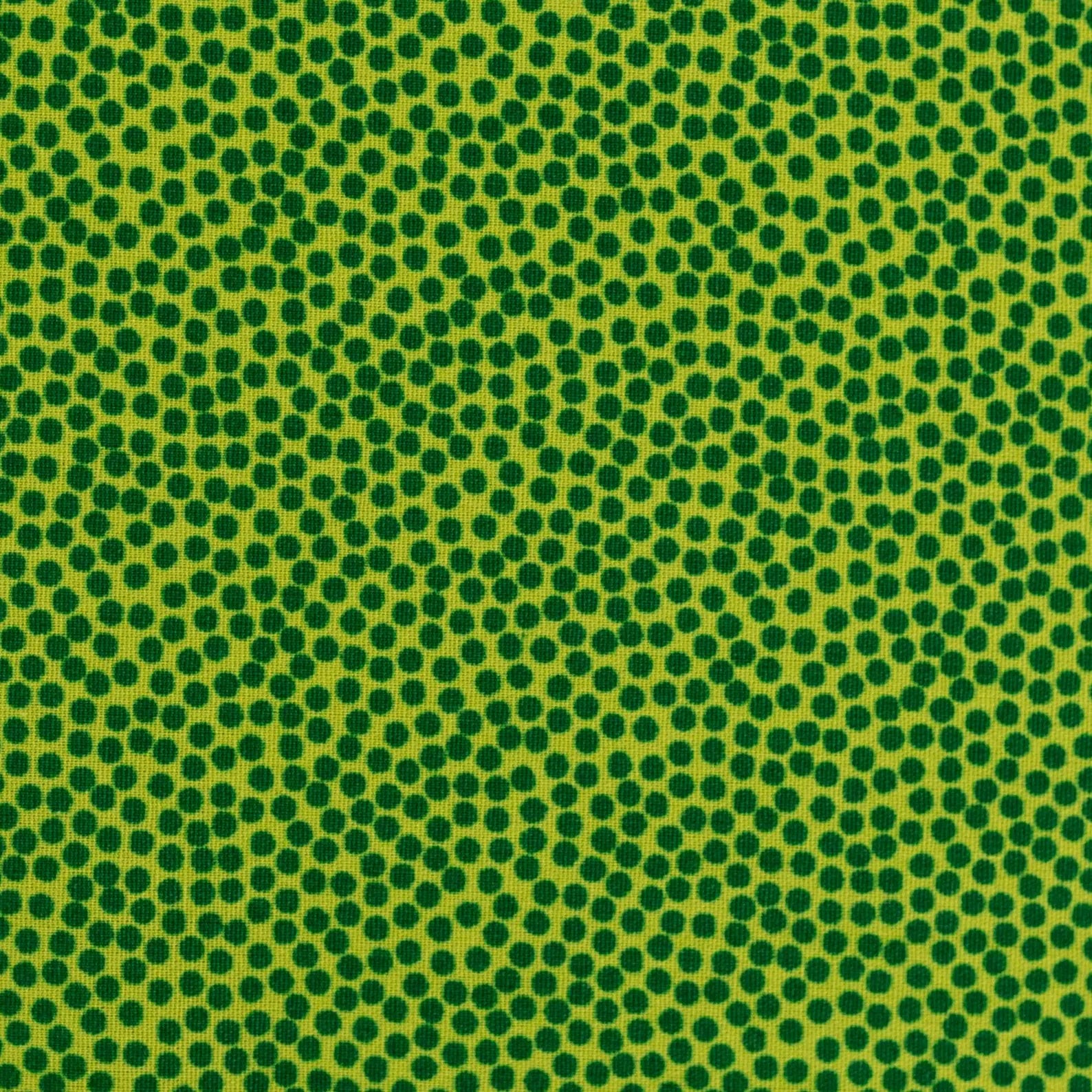 Baumwolle Webware - Dotty - Punkte - Grün 601 (Meterware ab 0.50m)