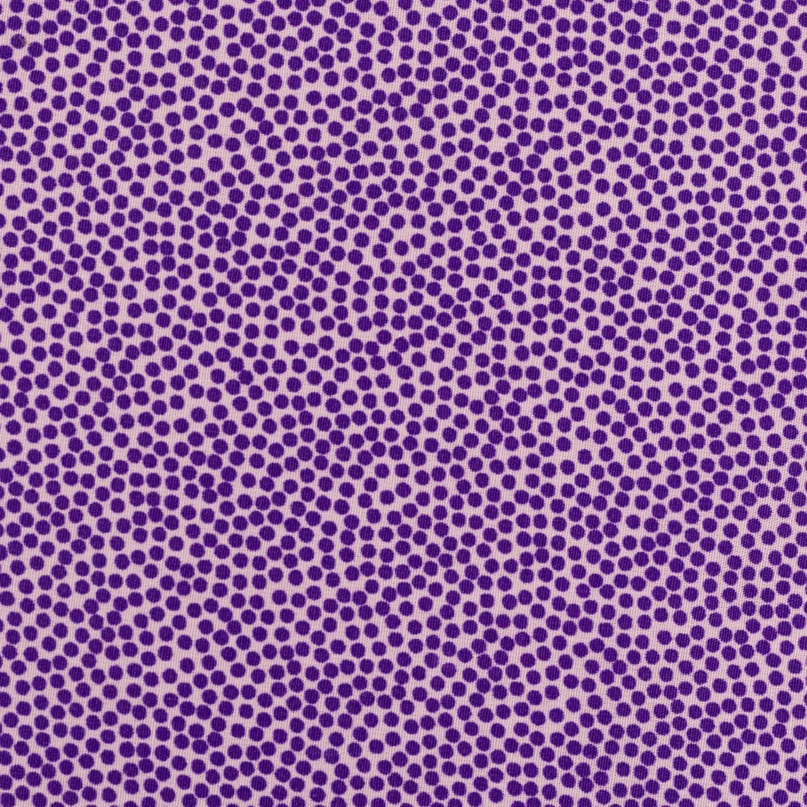 Baumwolle Webware - Dotty - Punkte - Lila 641 (Meterware ab 0.50m)