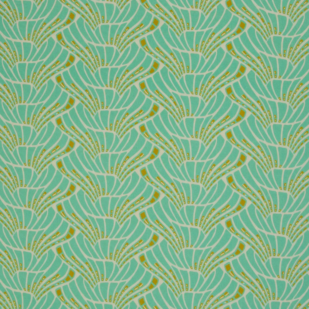 Viskose Webware - Vienna Coral by Bienvenido - Mint  (Meterware ab 0.50m)