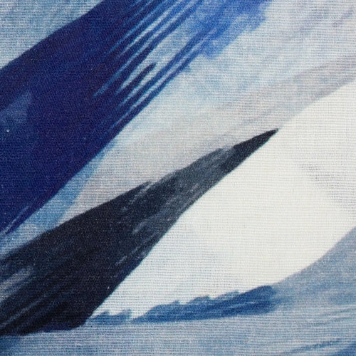 Baumwoll Leinen - Adria blue (Meterware ab 0.50m)