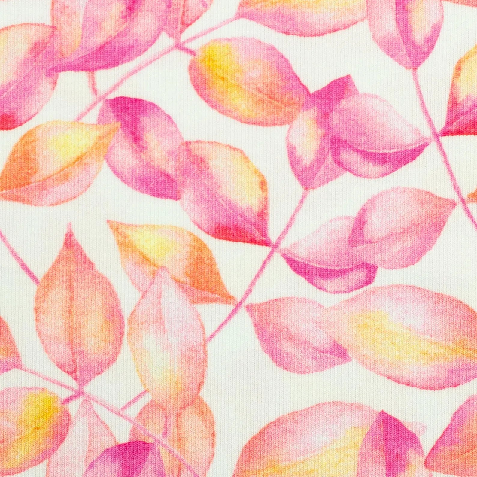 Jersey Stoff - Floral - Theo (Meterware ab 0.50m)