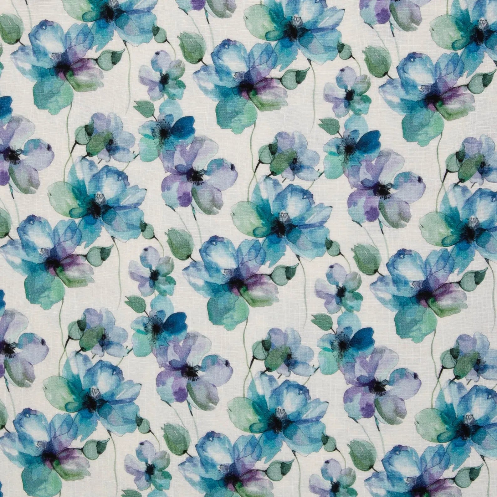 Musselin Stoff (glatt) - Fleur (Meterware ab 0.50m)