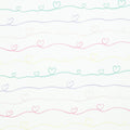 Jersey Stoff - Scribble Hearts by Mrs Mint - Weiß (Meterware ab 0.50m)