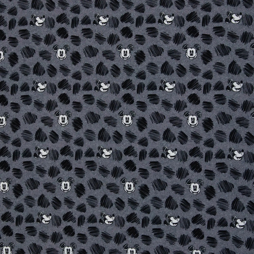 Disney Jersey Stoff - Mickey Mouse (Meterware ab 0.50m)