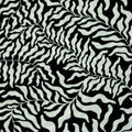 Viskose Webware - Dancing Algae by Thorsten Berger - Schwarz (Meterware ab 0.50m)