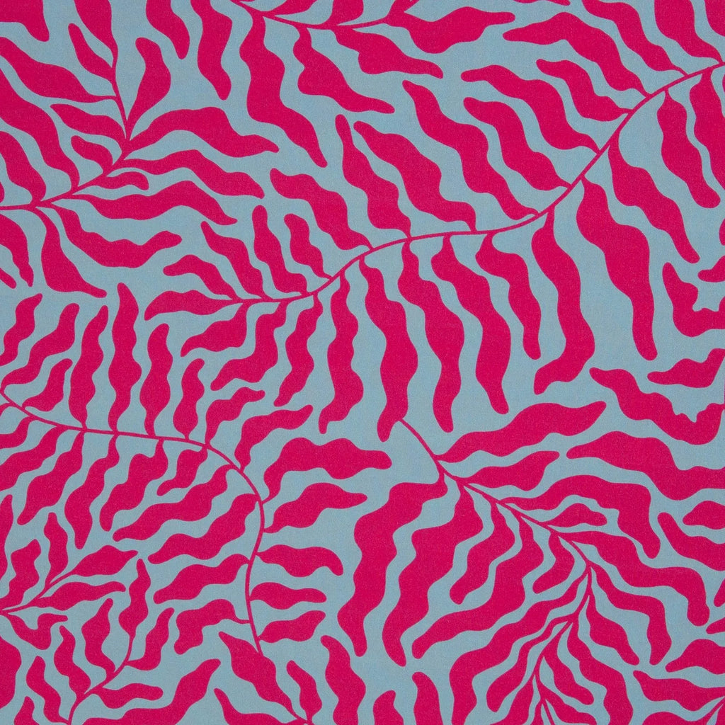 Viskose Webware - Dancing Algae by Thorsten Berger - Pink (Meterware ab 0.50m)