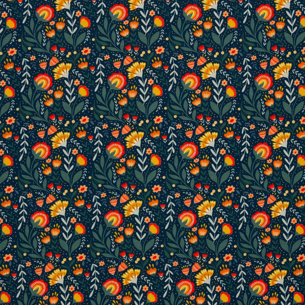 French Terry - Fields of Joy (Meterware ab 0.50m)