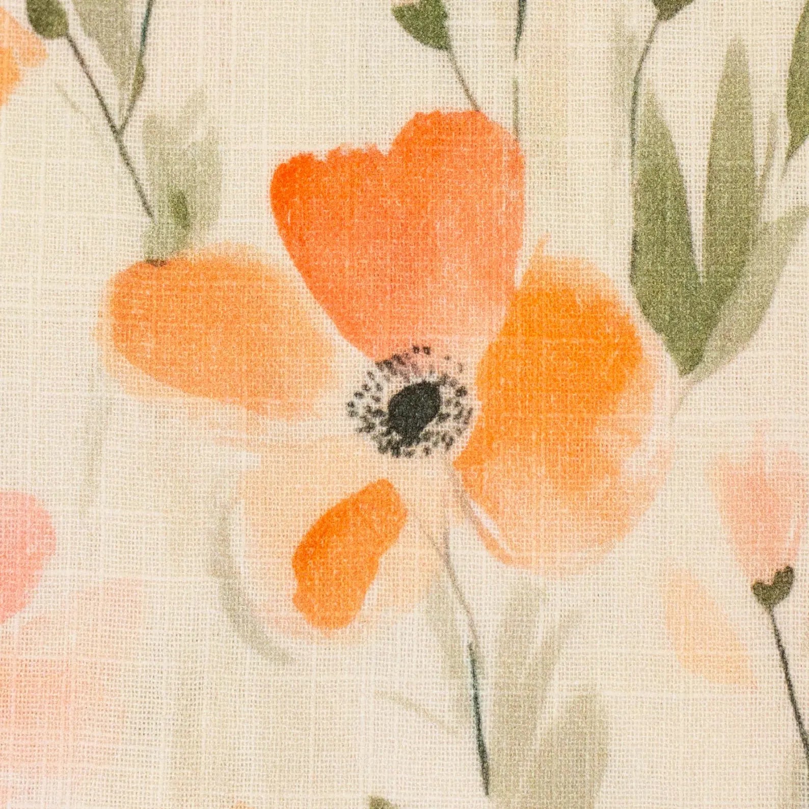 Musselin Stoff (glatt) - Fleur (Meterware ab 0.50m)