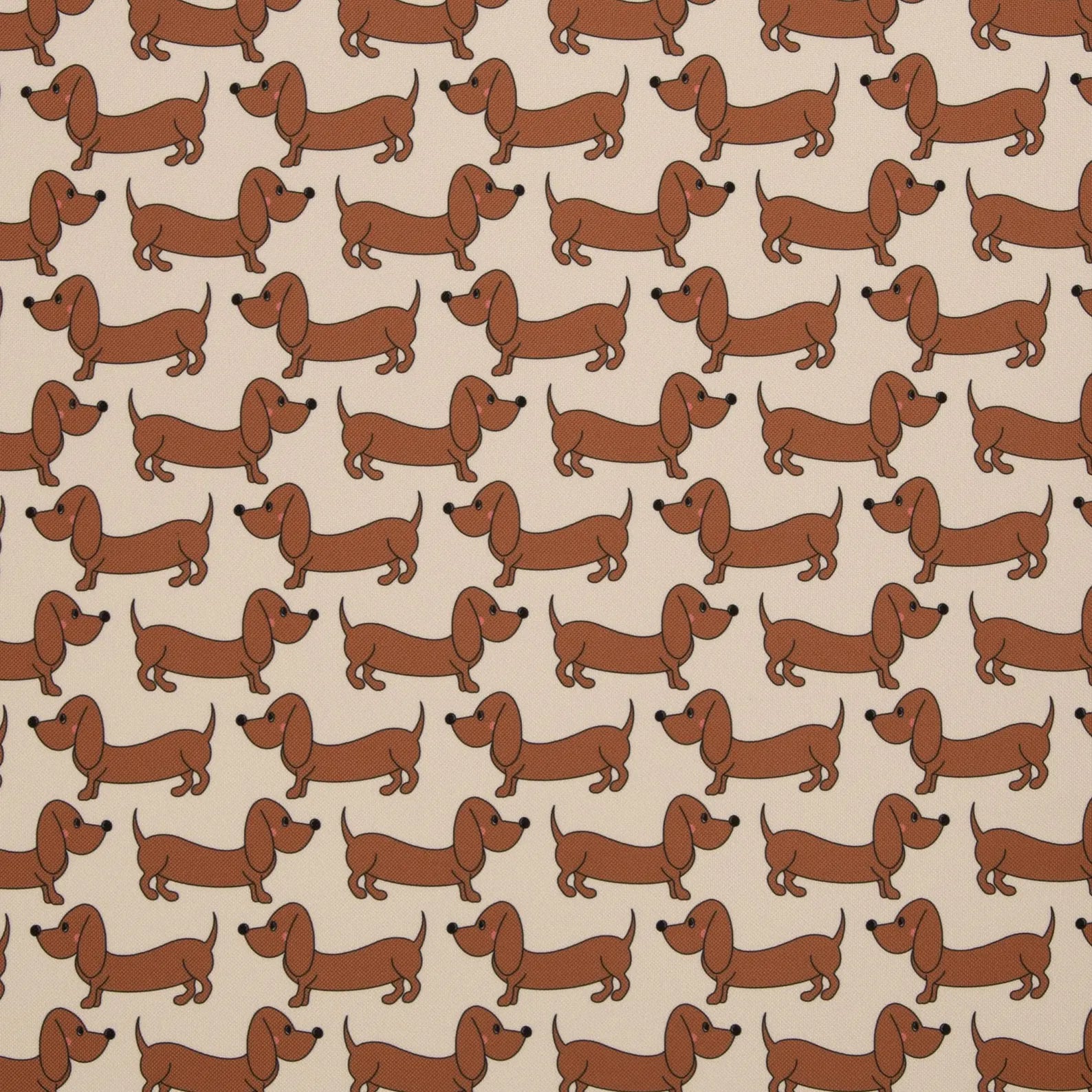 Oxfordgewebe Happy Collection Cherry Picking - Beige (Meterware ab 0.50m)