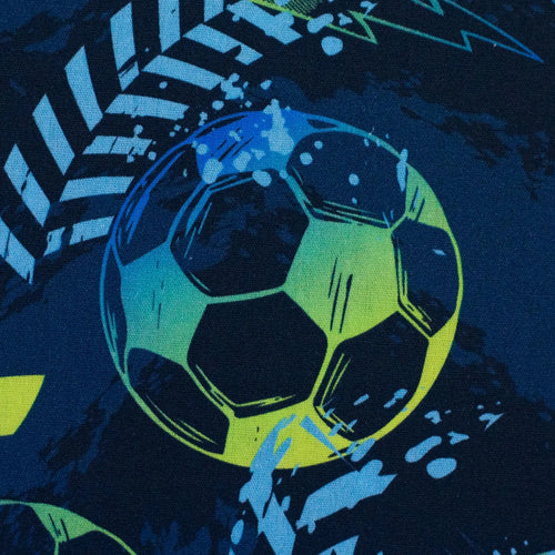 Baumwoll Webware - Fußball (Meterware ab 0.50m)