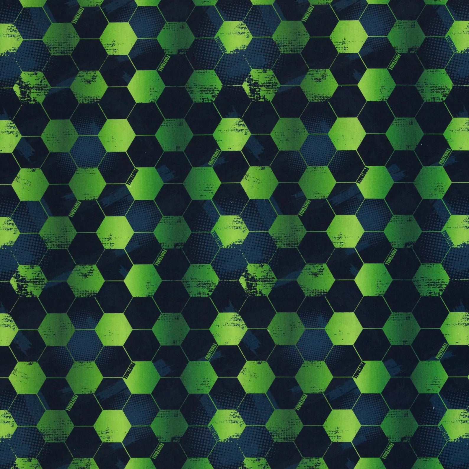 Baumwoll Webware - Fußball (Meterware ab 0.50m)