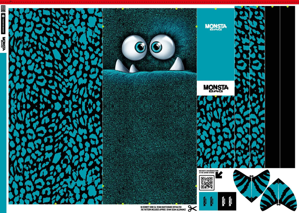 Panel - Monsta Bags by Thorsten Berger - Blau