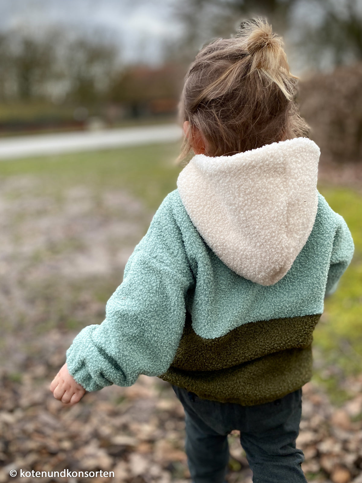 Teddy Boucle Fleece - Creme (Meterware ab 0.50m)