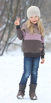 Papierschnittmuster Hoodie Toni Kinder