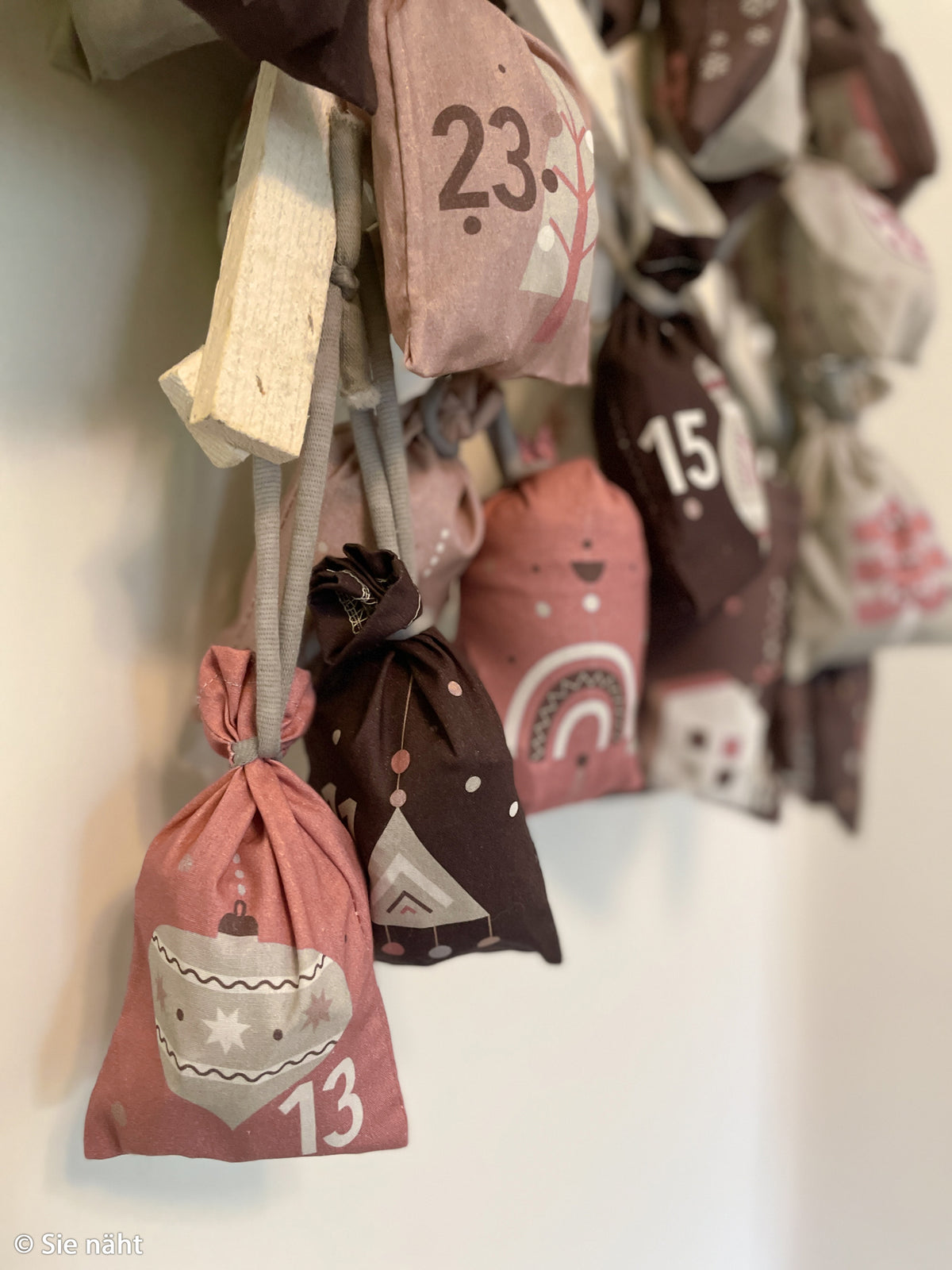 Panel - Webware - Adventkalender - 75cm