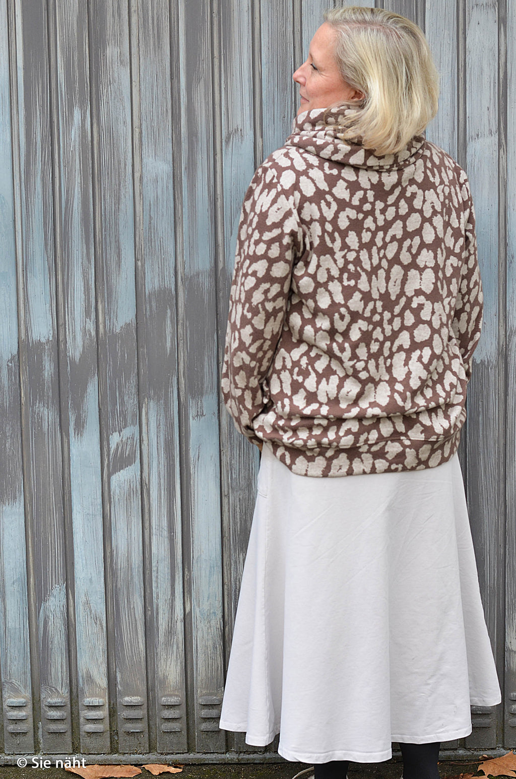 Jacquard Jersey - Emily - Leo (Meterware ab 0.50m)