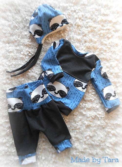 Papierschnittmuster Babyset