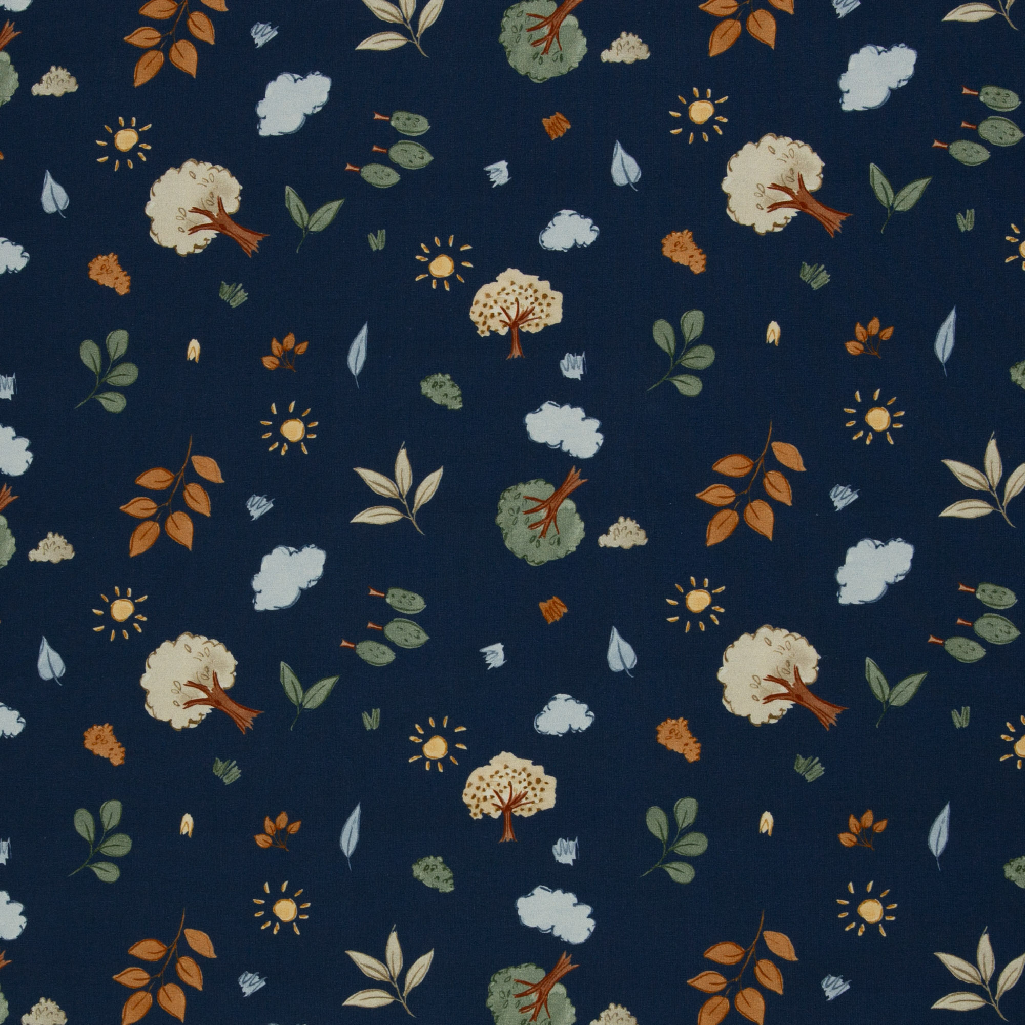 Baumwolljersey - Forest Friends (Meterware ab 0.50m) 