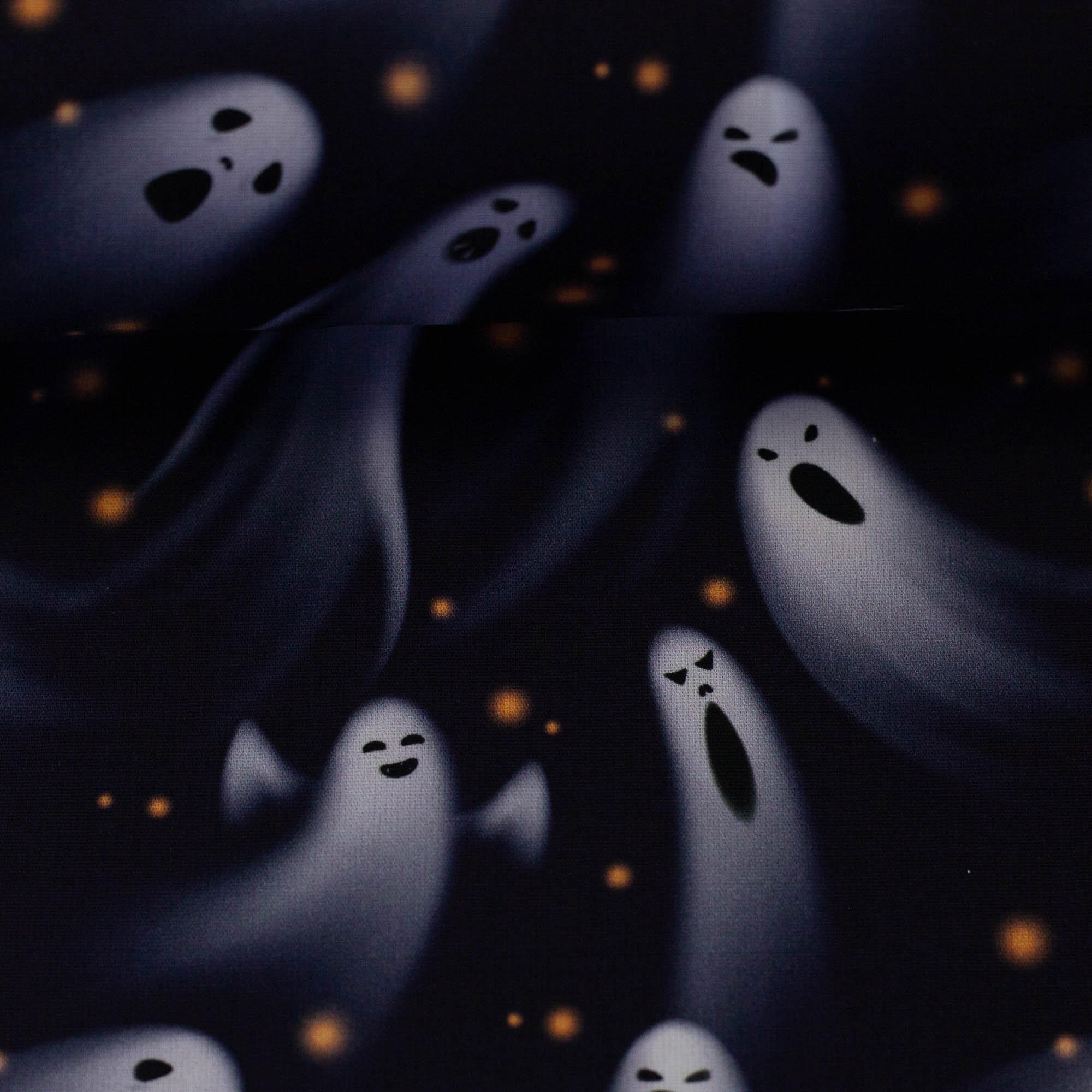 Baumwolle Webware - Halloween Gespenst