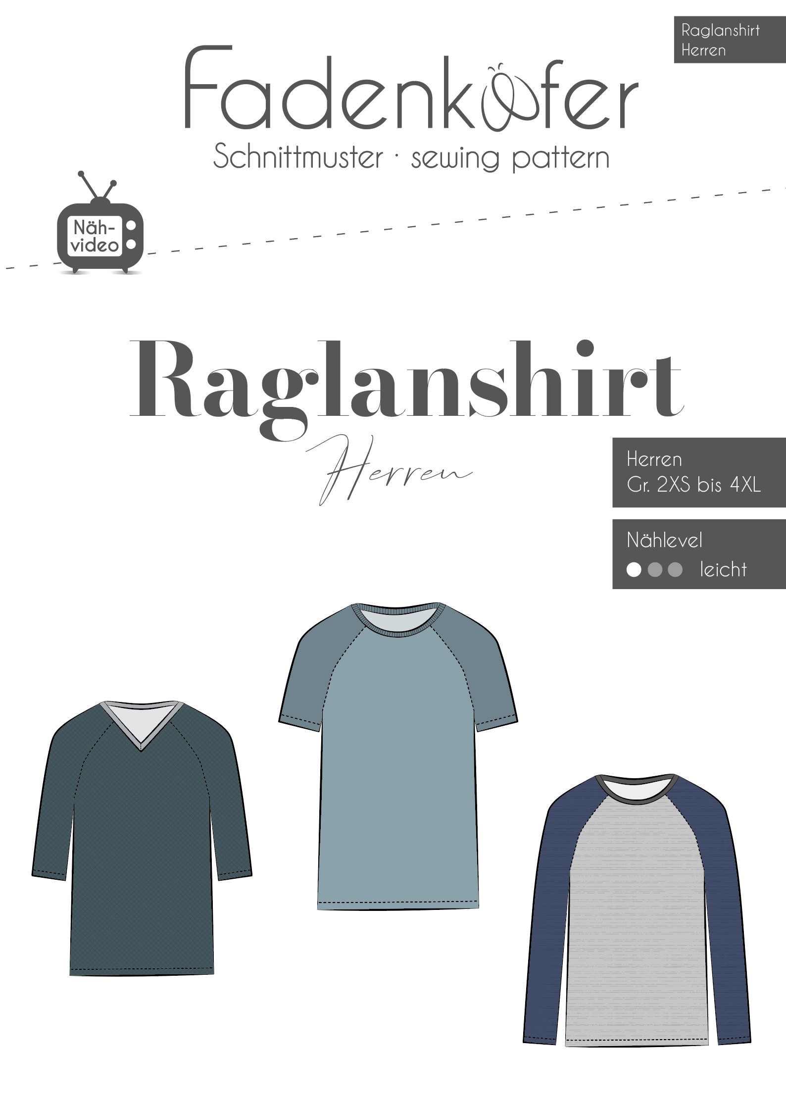 Raglanshirt - Herren