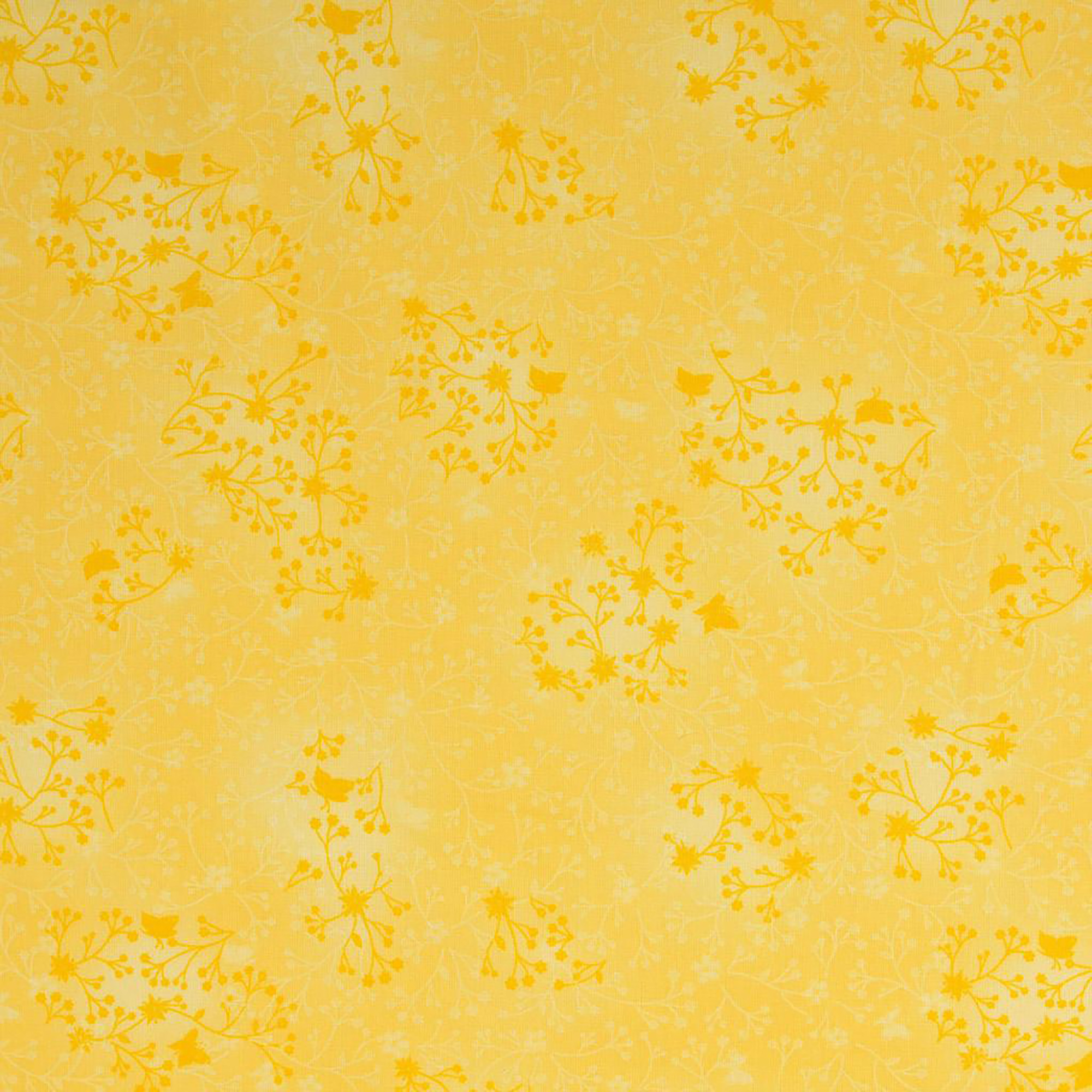 Baumwolle Webware - Blümchen gelb (Meterware ab 0.50m) Baumwolle Webware - Blümchen gelb (Meterware ab 0.50m)