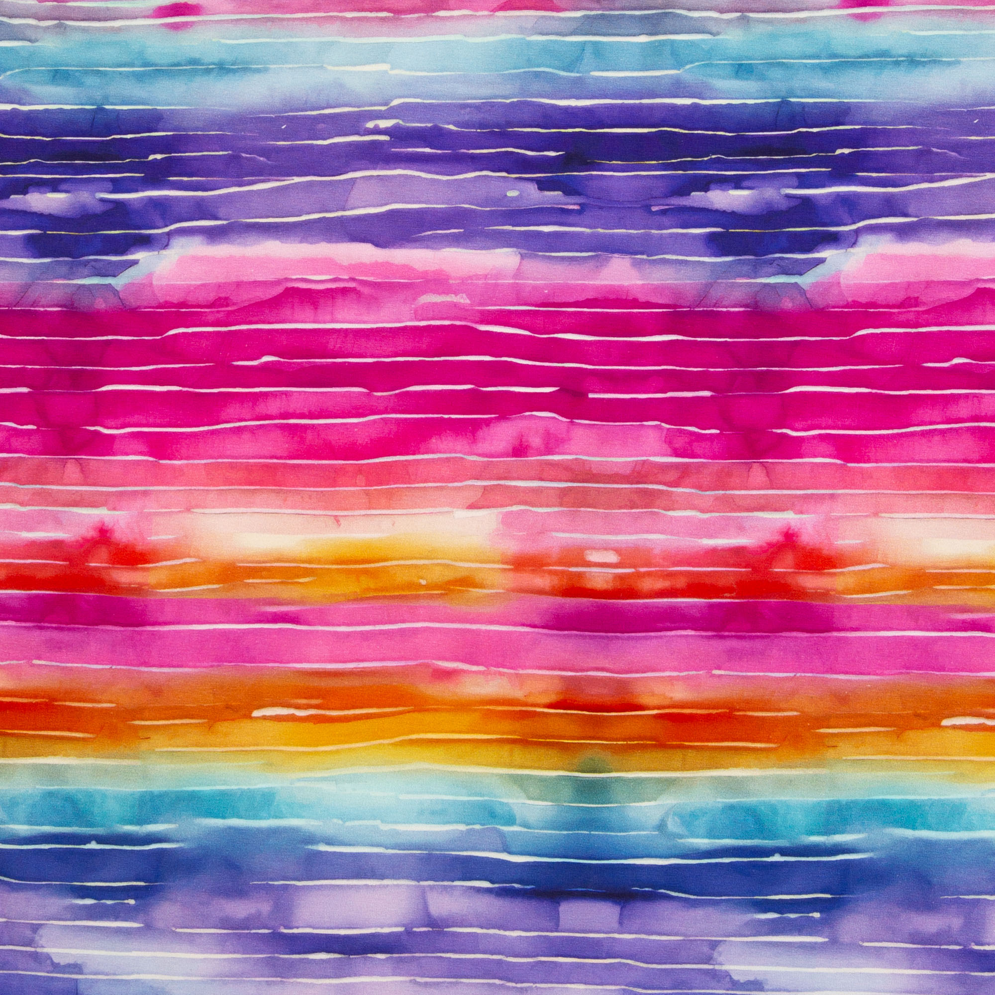 Baumwolljersey - Rainbow Streifen - Silas (Meterware ab 0.50m)