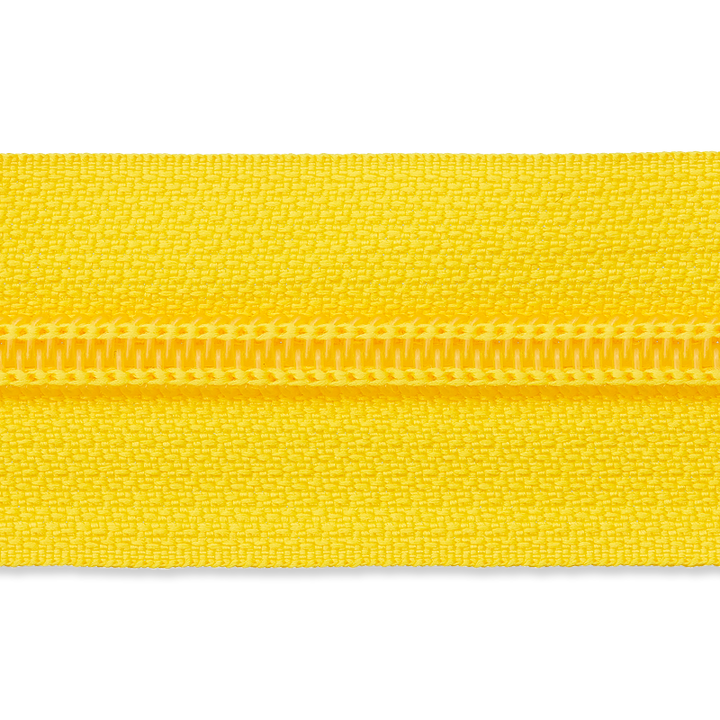 Endlosreißverschluss, 3mm, gelb