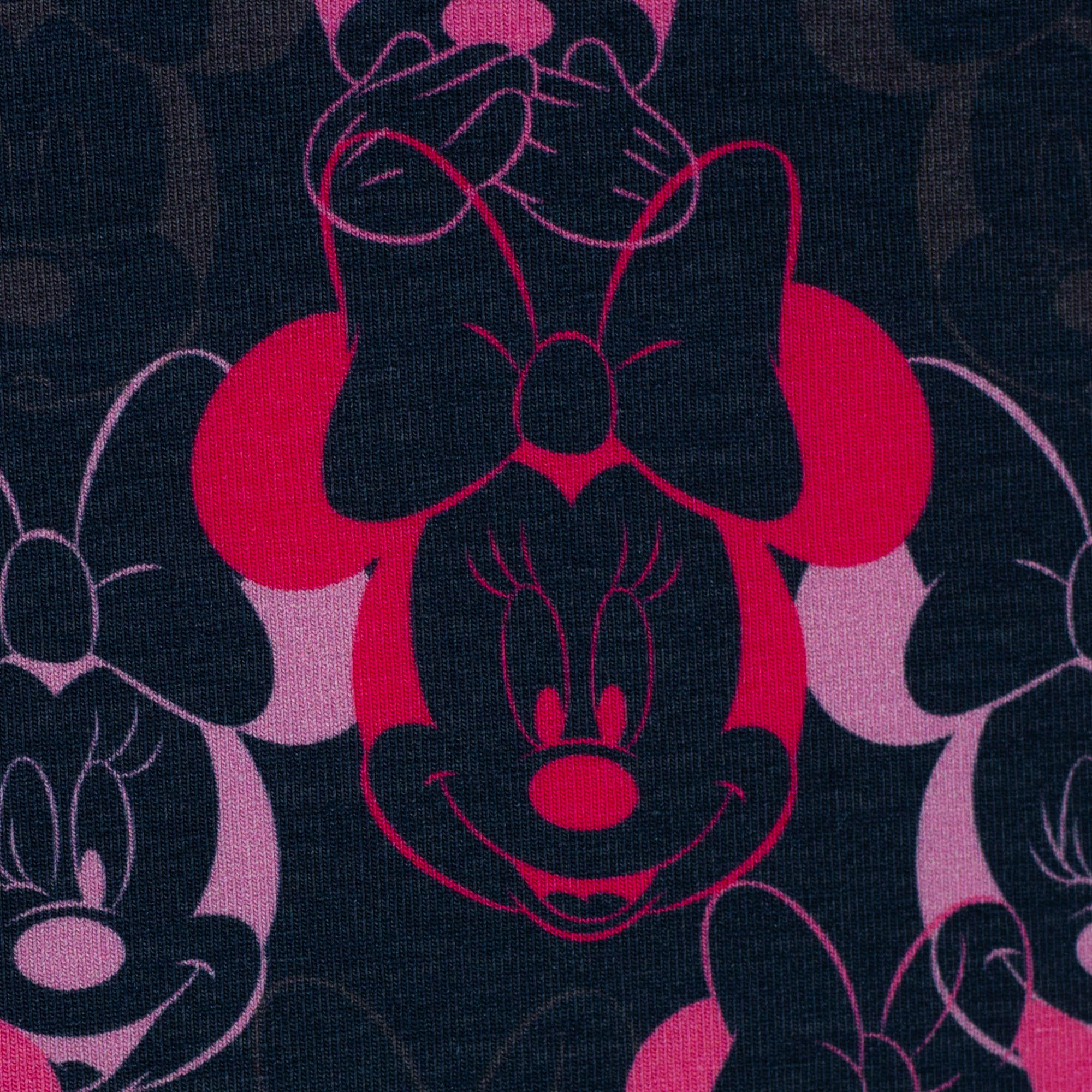 Disney Jersey Stoff - Minnie Mouse (Meterware ab 0.50m)